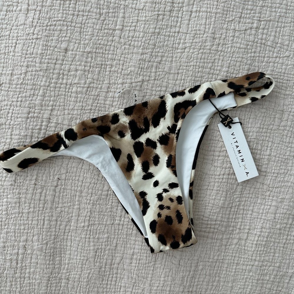 Vitamin A Cheeky Leopard Bottom